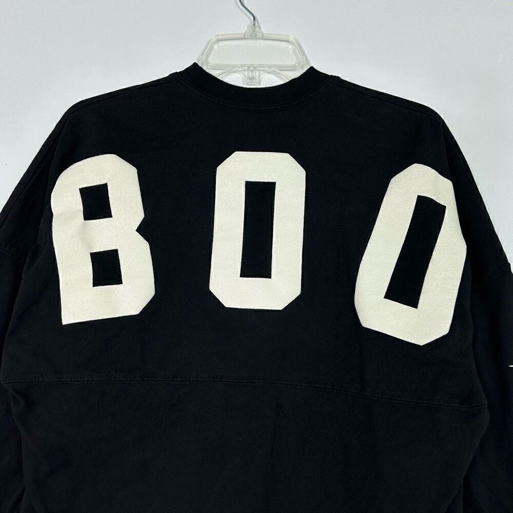 Disney Spirit Jersey Glow Mickey Spider Web Boo Long Sleeve XS Halloween Spooky - Picture 5 of 9